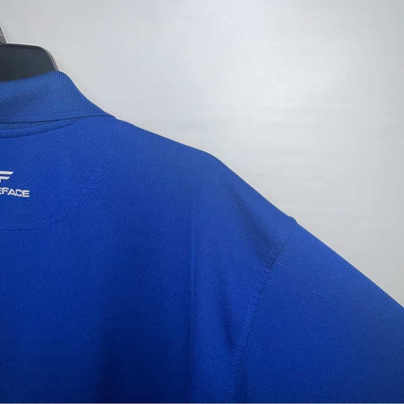 Gameface Polo Shirt Adult Extra Large Blue Short Sleeve 100% Polyester Logo Mens - Picture 12 of 15